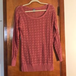 Coral sweater